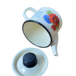 لعابی قوری تک 1 لیتری گل قرمز