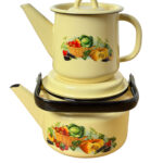 لعابی کتری 1/5با قوری 1 لیتری کدو با رابط