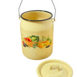 لعابی دبه 3 لیتری طرح کدو