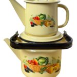 لعابی کتری 2 لیتری با قوری 1 کدو با رابط