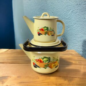 لعابی کتری 2 لیتری با قوری 1 کدو با رابط