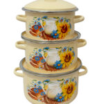 لعابی سرویس قابلمه دوراستیل