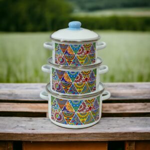 لعابی سرویس قابلمه دوراستیل سنتی