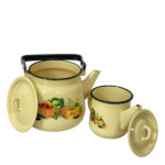 لعابی کتری 3.5 با قوری 1 لیتری کدو (با دمپر رابط مخصوص)