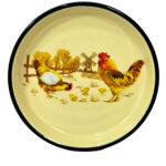 لعابی بشقاب قطر 22 خروس