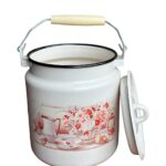 لعابی دبه 3/5 کیلویی طرح گل فانوس