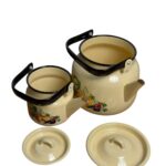 لعابی کتری 3/5 با قوری 1/1 لیتری کدو (با رابط مخصوص )