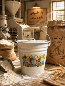 لعابی سطل ۱۲ لیتری دوچرخه