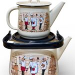 لعابی کتری 3.5 با قوری 1 لیتری سراشبز