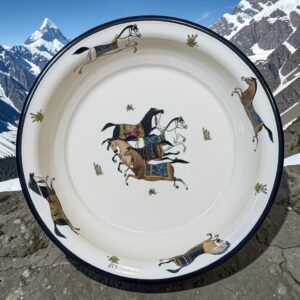 لعابی دیس 34 سانتی گود طرح اسب