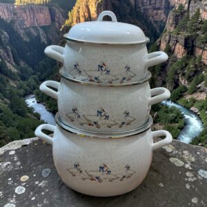 لعابی سرویس قابلمه خمره ای غاز