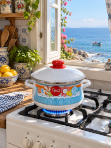 لعابی قابلمه 3 لیتری طرح داکمه